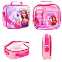 4160-2214: Barbie 3 Piece Lunch Set